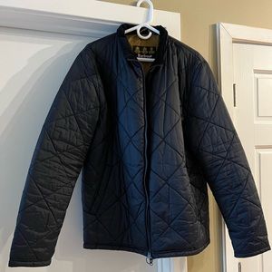 Mens Navy Barbour Jacket